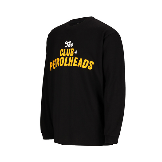 Petrolheads Club Long Sleeve Black T-Shirt