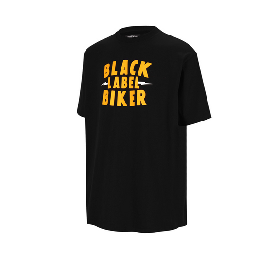 Pine Yellow Short Sleeve T-Shirt Black