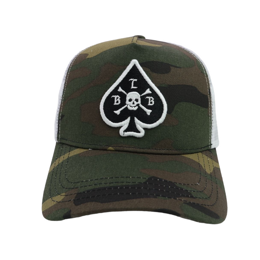 BLB® Skull Spade Cap