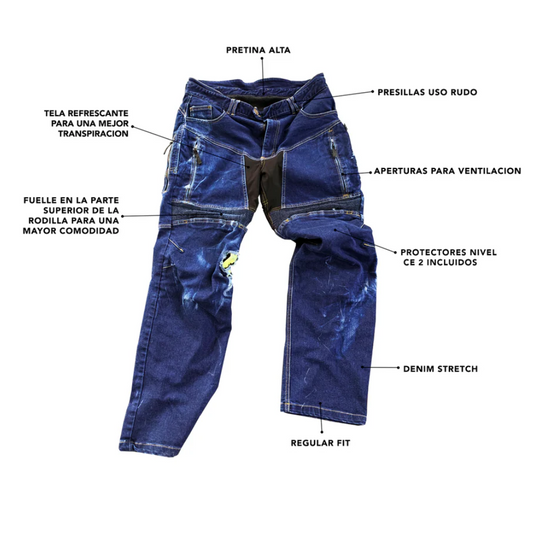 Black Label Biker Baja 1000 Pants